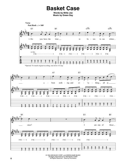 Green Day - Easy Guitar Play-Along Volume 10 - Book/Online Audio