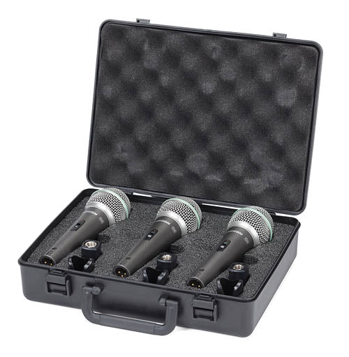 Q6 Dynamic Supercardioid Handheld Mic - 3-Pack