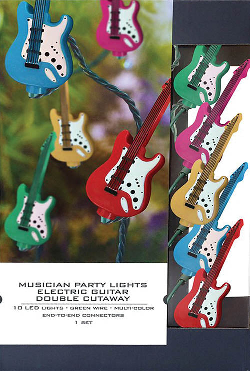 Electric Guitar Party Lights