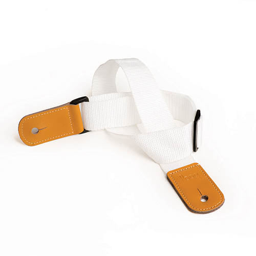 White Nylon Guitar Strap