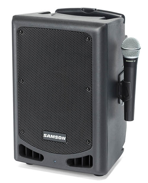Samson Xp108w Portable Pa 8“ 200 Watts Bluetooth, Wireless Hh Mic Channel 6