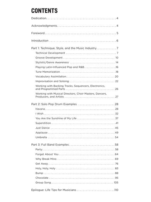 Pop, R&B & Gospel Drumming - Book/Online Video