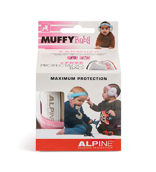 Muffy Baby Protective Headphones - Pink