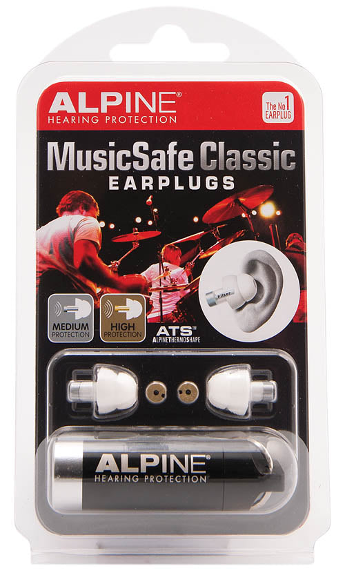 MusicSafe Classic Earplugs - Individual Pack