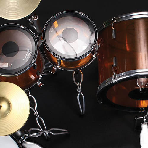 Vistalite Transparent Amber Tribute Zep