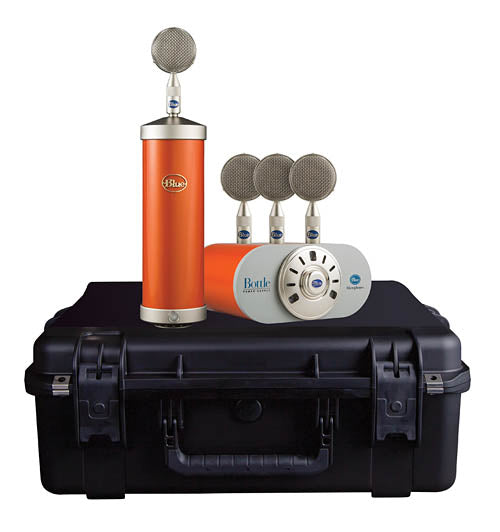 Bottle Mic Locker - Custom Hot Rod Orange