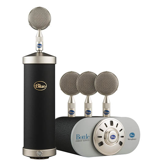 Bottle Mic Locker - Custom Textured Matte Black