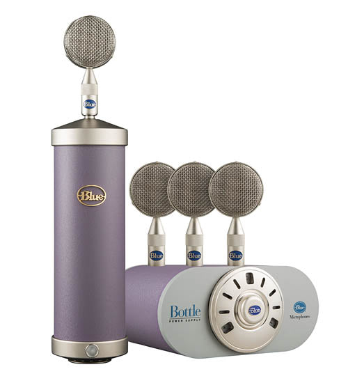 Bottle Mic Locker - Custom Textured Matte Lilac