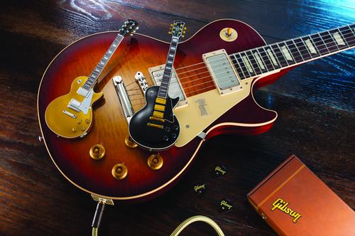 Gibson Les Paul Custom Ebony Mini Guitar Replica