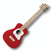 Loog Pro VI Acoustic - Red