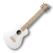 Loog Pro VI Acoustic - White