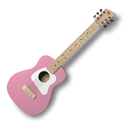 Loog Pro VI Acoustic - Pink