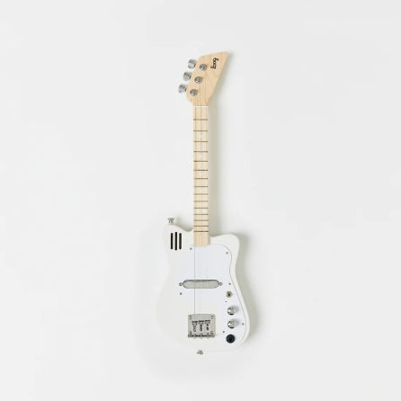 Loog Mini Electric White Finish 3-stringed Instrument - White Finish