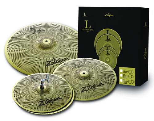 L80 Low Volume Cymbal Pack - 13"/14"/18"