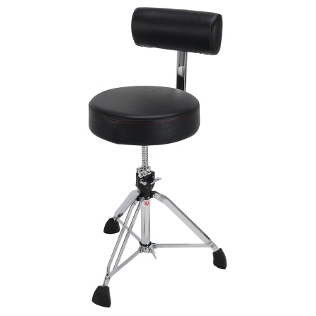 Gibraltar 9608RB 9000 Series 13“ Round Drum Throne with Backrest