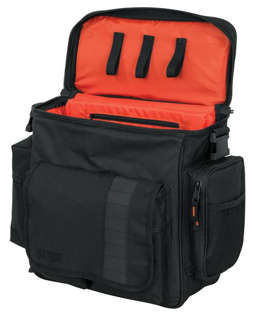 Gator DJ Bag for 35 LPs & Serato-Style Interface