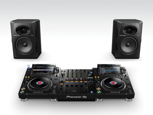 VM-80 120W Powered Studio Monitor Single - Black - Black