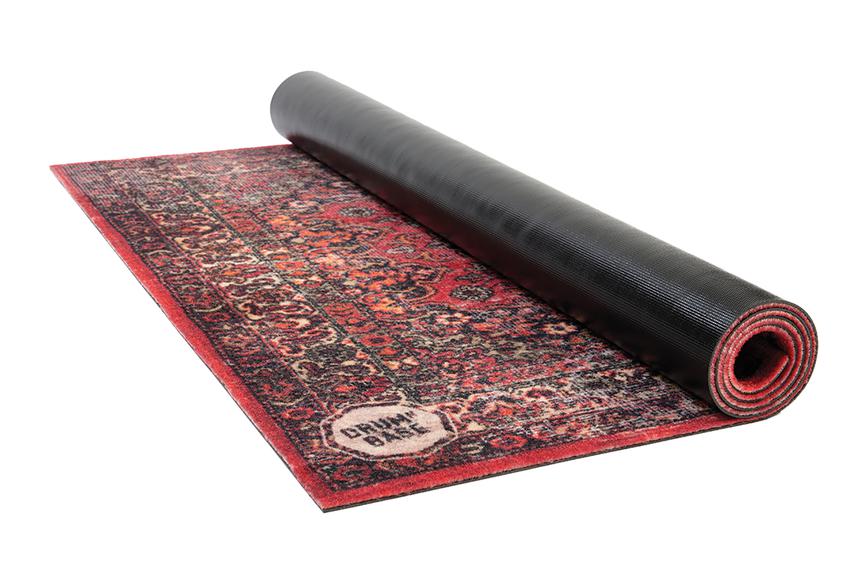 Vintage Persian Style Stage Mat Original Red 4.26' X 3' - Original Red 4.26' X 3'