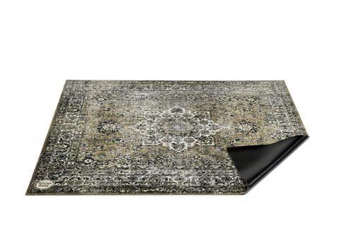 Vintage Persian Style Stage Mat - 6' x 5.25' - Green 6' x 5.25'