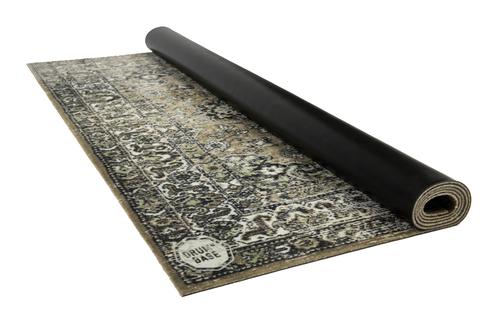 Vintage Persian Style Stage Mat - 6' x 5.25' - Green 6' x 5.25'