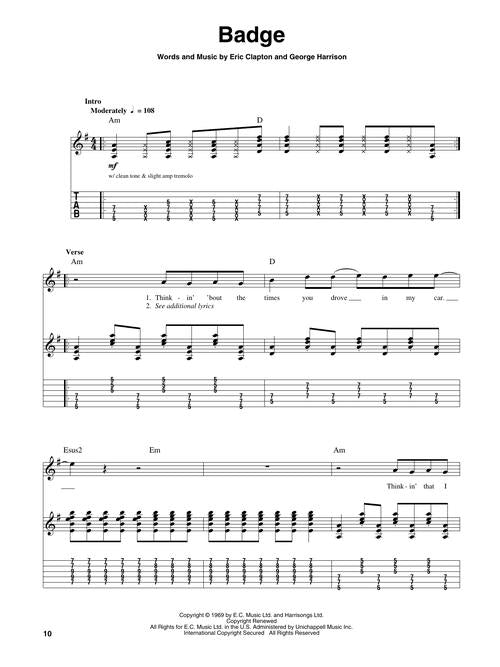 Clapton, Eric - Guitar Play-Along Volume 24 - Book/Online Audio