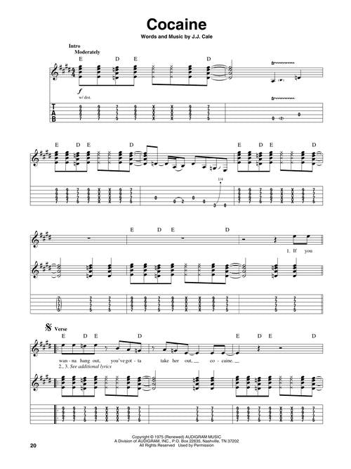 Clapton, Eric - Guitar Play-Along Volume 24 - Book/Online Audio