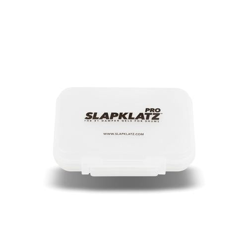 Slapklatz Pro - 12 Gel Pads W/pro Case - Clear Drum Damper Gels - Clear
