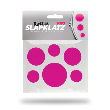 SlapKlatz Pro Refillz - 12 Gel Pads No Case - Pink
