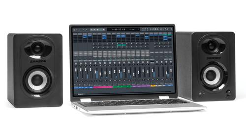 MediaOne M30BT Powered Studio Speakers