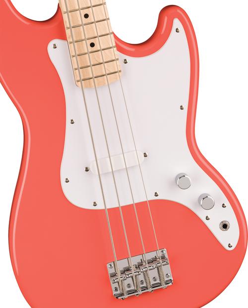 Squier Sonic Bronco Bass Tahitian Coral - Tahitian Coral