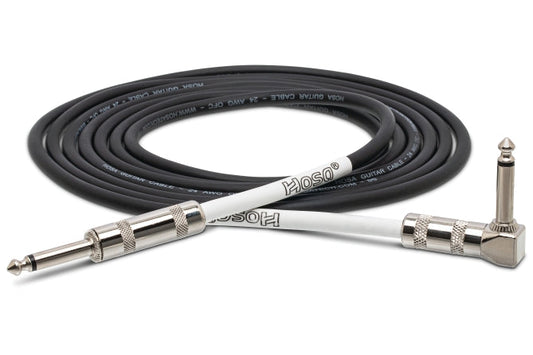 Guitar Cable, Hosa Straight To Right-angle, 15 Ft