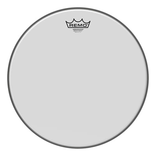Ambassador Smooth White Drumhead - 14 inch.