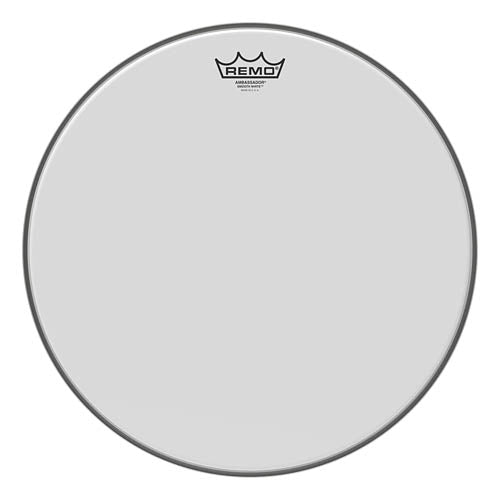 Ambassador Smooth White Drumhead - 16 inch.