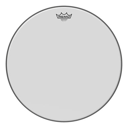 Ambassador Smooth White Drumhead - 18 inch.