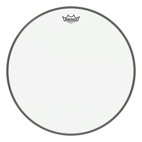 Ambassador Series Clear Drumhead (Bass) - 18 inch.
