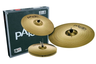 101 Brass Universal Set (14/16/20) - 14 inch. Hi-Hat, 16 inch. Crash, 20 inch. Ride