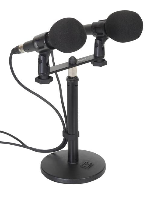 Gator Frameworks 1-to-2 Stereo Mic Mount Bar