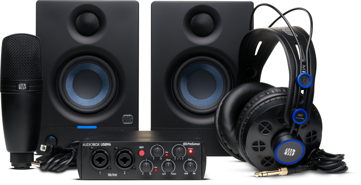 Presonus Audiobox 96k Complete Bundle