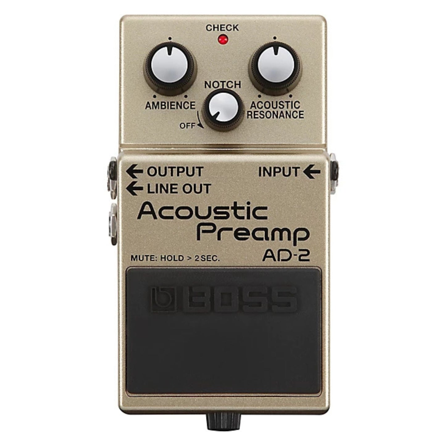 AD-2 Acoustic Guitar Preamp Pedal