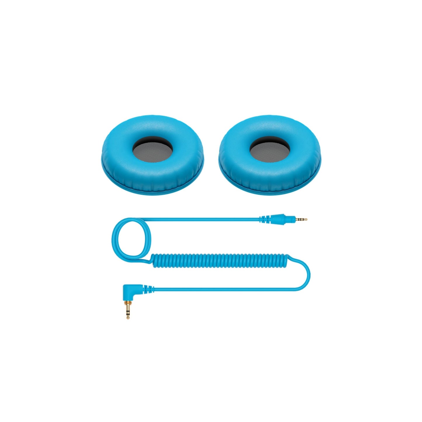 Blue Accessory Pack For Pioneer HDJ-CUE1 Headphones
