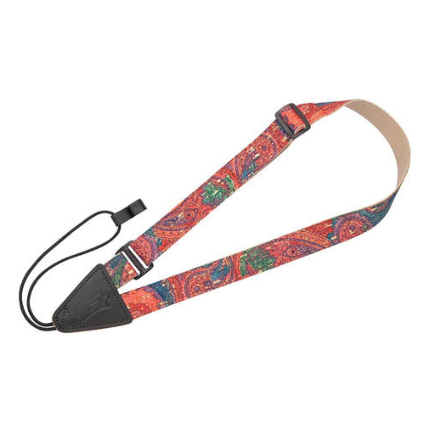 Cork Ukulele and Classical Guitar Strap - Paisley