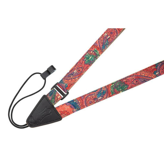 Cork Ukulele and Classical Guitar Strap - Paisley