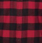 Embroidered SOR Mens/Unisex Flannel Plaid Shirt