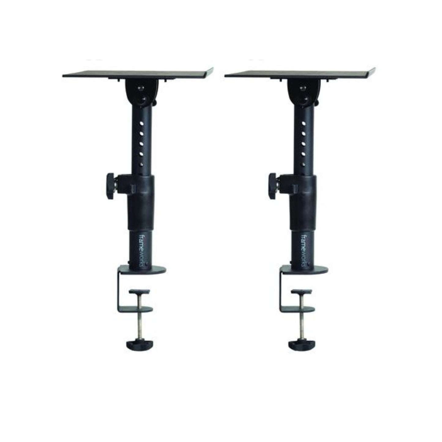 Frameworks Clamp-on Studio Monitor Stand - Adjustable Height