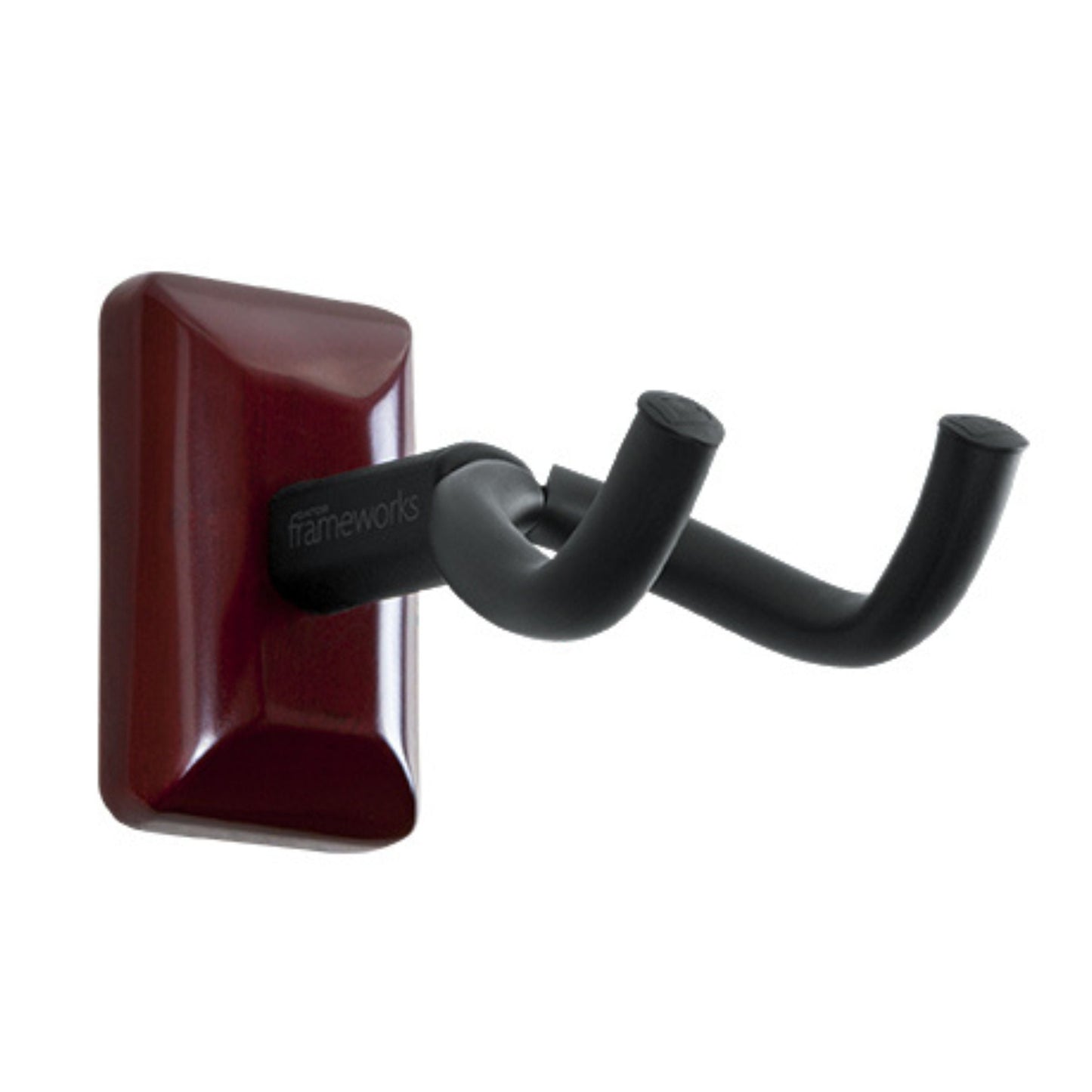 Frameworks Wall Mounted Guitar Hanger with Cherry Mounting Plate