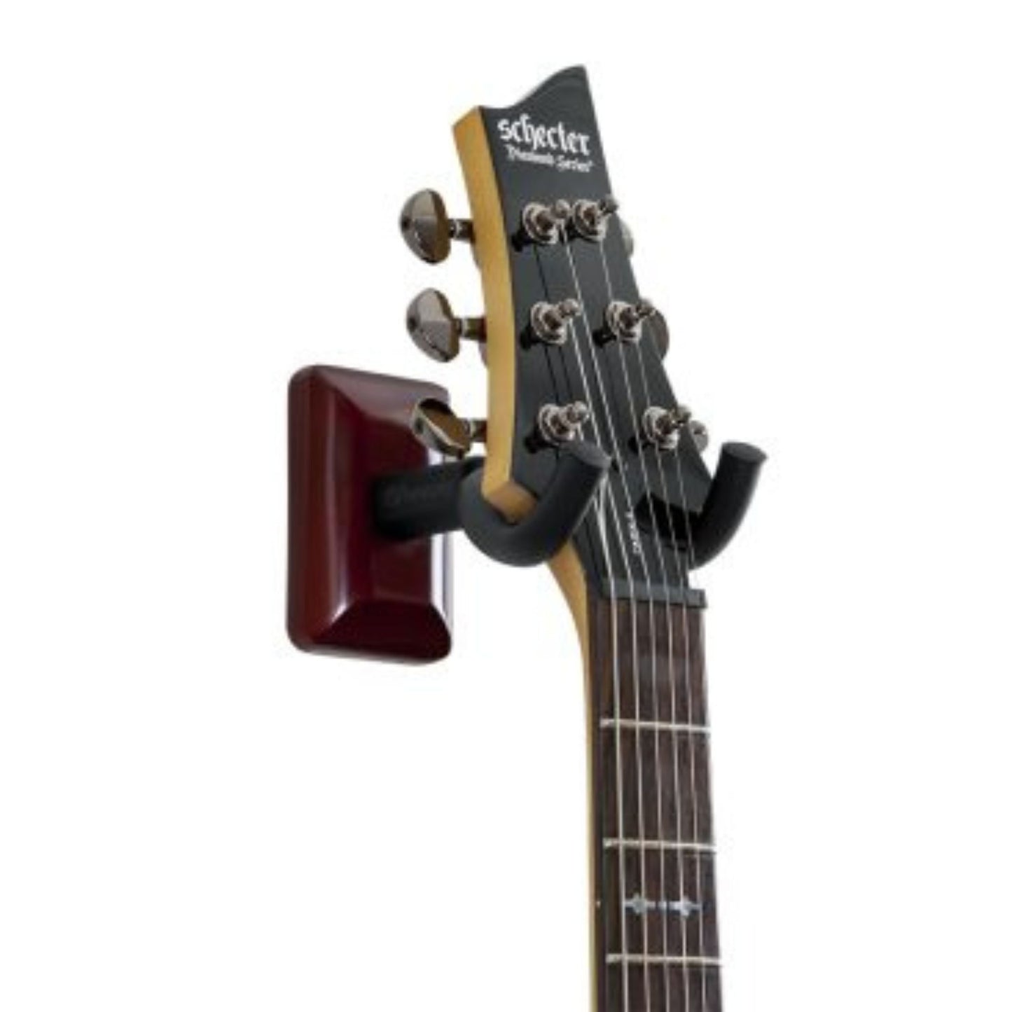 Frameworks Wall Mounted Guitar Hanger with Cherry Mounting Plate