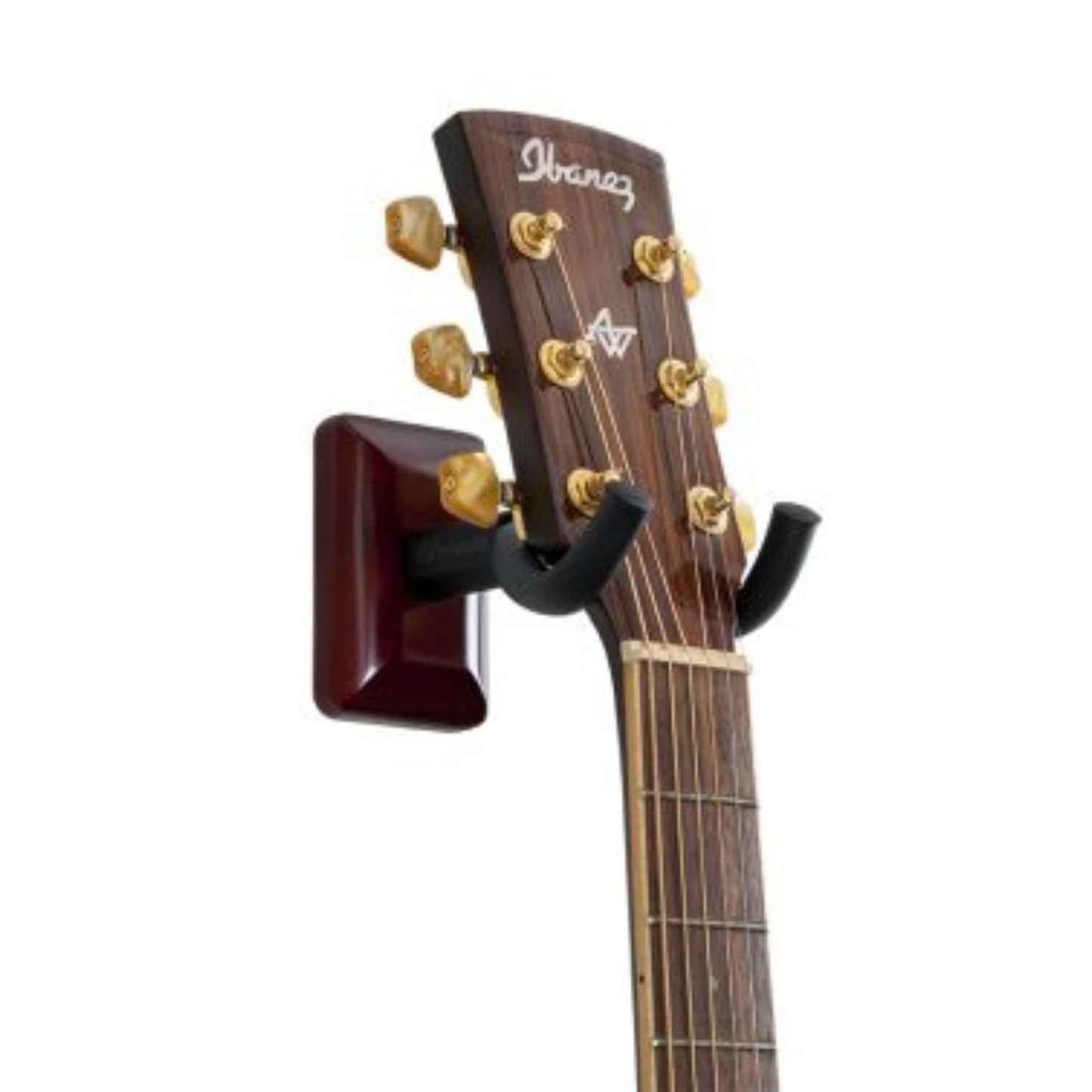 Frameworks Wall Mounted Guitar Hanger with Cherry Mounting Plate
