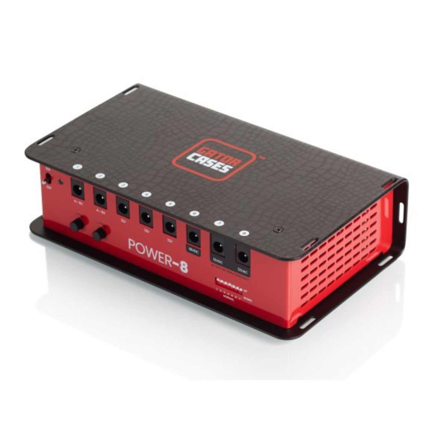 Pedal Board Power Supply with 8 Isolated Outlets