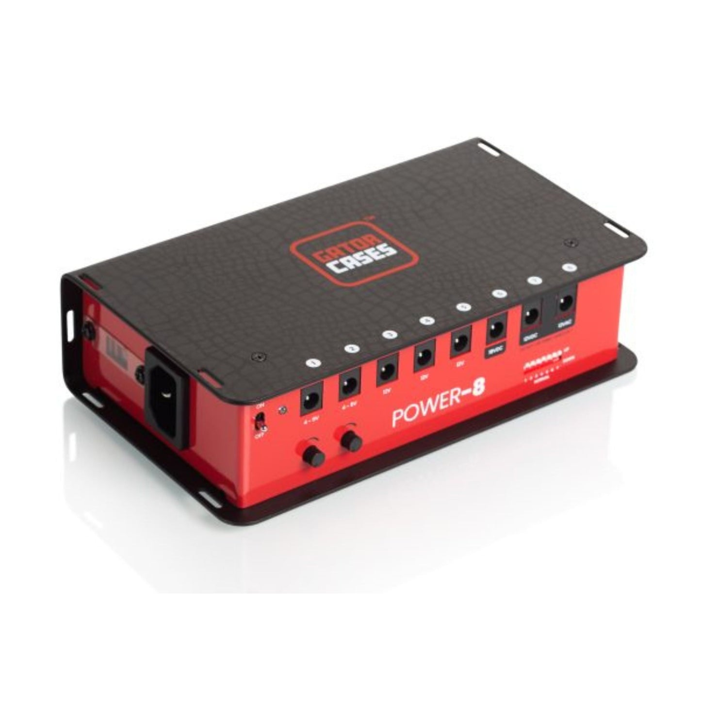 Pedal Board Power Supply with 8 Isolated Outlets