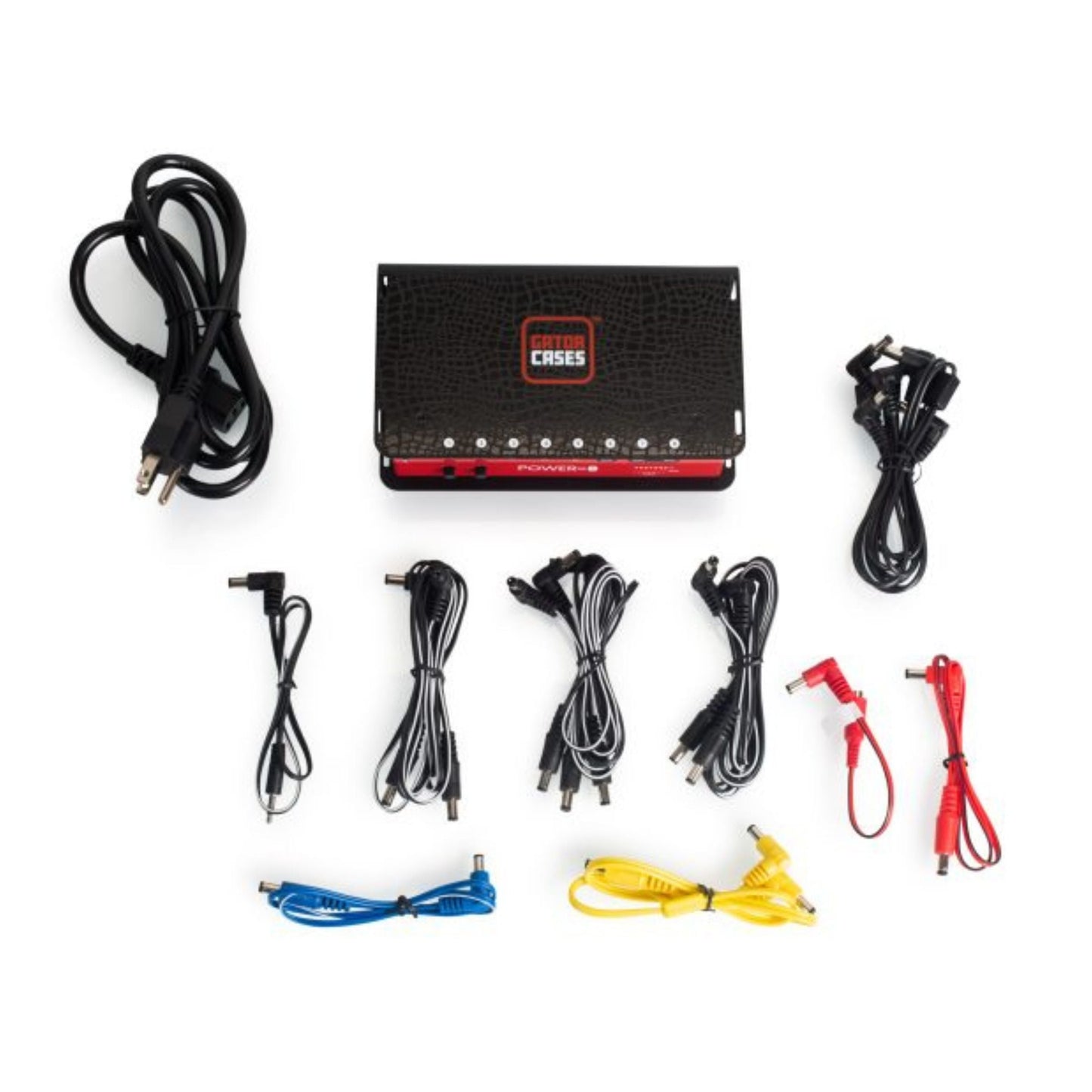 Pedal Board Power Supply with 8 Isolated Outlets